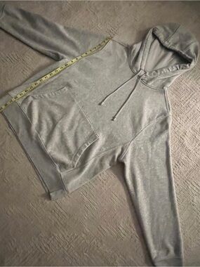 Light Grey Pullover Hoodie